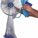 Cast Nets for Fishing Saltwater Fishing Net with Aluminum Ring for Bait Trap Fish Throw Net for Bait Fishing Cast Net 5FT