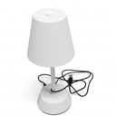 Globe Azalea Table Lamp White 