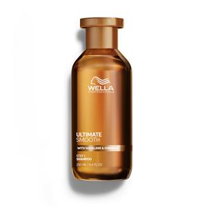 Wella Professionals ULTIMATE SMOOTH Shampoo for Dry, Dull & Frizzy Hair | For Shine & Smoothness | With Squalane & Omega 9 | Color Safe