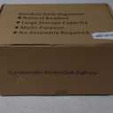 Bamboo Desk Organizer With Drawers Countertop Drawers 4 Drawers Counter Storage Box Corner Desk Organizer for Home Office No Assembly Required