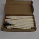 28 Pcs Flameless Taper Candles with Timer Remote 4 Sizes of 8.5", 9.6", 10.83", 12.8" LED Flameless Flickering Taper Candles Battery Operated for Church Wedding Home Decor(Warm White)