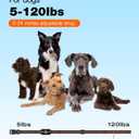 Bousnic Dog Shock Collar - 3300Ft Dog Training Collar with Remote for 5-120lbs Small Medium Large Dogs Rechargeable Waterproof e Collar with Beep (1-8), Vibration(1-16), Safe Shock(1-99) (Orange)