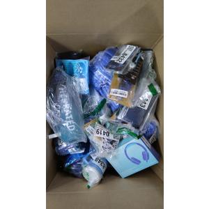 Box Of Mixed Blue Items