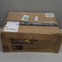 N. NETDOT Bathroom TrashCan with Lid 3 Pack Set,2 Packs 4Gal Slim Kitchen TrashCan and 1 Pack 2.6Gal Garbage Can,Small TrashBin/Waste Basket for Bedroom,Office(Off White)