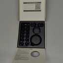 Ear Plugs for Sleeping, 2 Pairs of Reusable Earplugs for Noise Reduction 25dB-30dB with 8 Ear Tips, Soft Hearing Protection Ear Plugs for Concert,Noise Sensitivity, Study & Work, Black