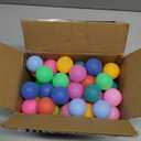 70 Pcs Colorful Table Tennis Balls, 40mm Plastic Ping Pong Balls Bulk, Entertainment Table Tennis Balls for Kids, Pong Balls, DIY Projects, Holiday Decorations, Teaching Tools