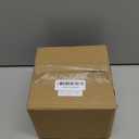 KITCHENLESTAR Small Ceramic Raised Cat Bowls, Tilted Elevated Food or Water Bowls, Stress Free, Backflow Prevention, Dishwasher and Microwave Safe, Lead & Cadmium Free(Black)