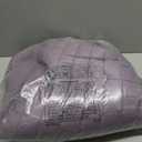 YnM Cooling Weighted Blanket for Adults, 15lbs Heavy Bed Throw for One Person of 140lbs, Perfect for Hot Sleepers or Warm Climates with Rayon/Glass Beads(60x80 Inches, Queen Bed, Fuchsia Purple