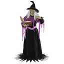 COLLECTIVE HOME Halloween 6 Ft Standing Animatronic (Witch)
