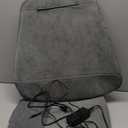 Shiatsu Neck Back Massager with Heat, Massage Chair Full Body with Compression, Chair Massage Pad with Vibration, Seat Massager for Home, Office Chair Use (Grey)