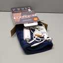 Berkshire Weighted Heating Pad for Pain Relief -12"x24" Electric Heat Wrap with 10 Heat Settings, Auto Shut Off -Targets Back, Neck, Shoulder, Leg, Abdomen Cramps -Machine Washable & Portable