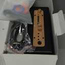 Karaoke Machine, Retro-Design Speaker with 2 Wireless Microphones for Adults & Kids, Portable Karaoke System for Home Party, Bluetooth/AUX/USB/TF/TWS Support, Gifts for Women & Girls