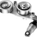 39092 Belt Tensioner Assembly with Pulley Fit for Honda Accord 2008-2010, Odyssey 2005-2010, Pilot 2006-2011, Accord Crosstour 2010 3.5L, Replace# 31170R70A01, 31170RKB005