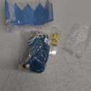 1/2 Birthday Boy Half Birthday Decorations High Chair Banner, 6 Month Girl Tassel Wood Bead Highchair Garland Blue