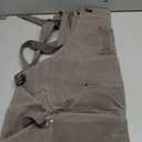 Hudson Durable Goods Deluxe Edition Waxed Canvas Tool Apron for Men and Women, Heavy Duty Work Apron with Pockets for Tools, Adjustable Crossback Straps - Grey