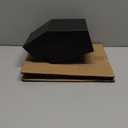 Removable Roof Vents, Hon&Guan 4 Inch Roof Dryer Vent for Houses, Galvanized Steel 4 Inch Exhaust Vent for Ventilation System-with Damper, Black.