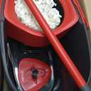 O-Cedar EasyWring Microfiber Spin Mop, Bucket Floor Cleaning System, Red, Gray, Standard