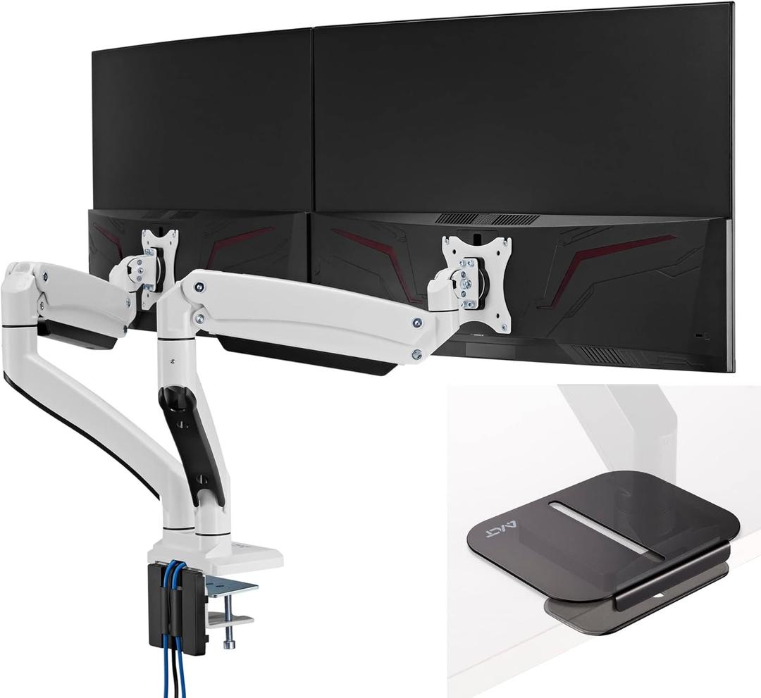 AVLT Dual Monitor Arm and Reinforcement Plate