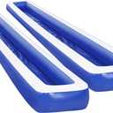 2 Pcs Sailing Boat Inflatable Raceway, 10ft Long Portable Lane Race Track, Kids Sailing Boat Racing, Outdoor Indoor Water Activity