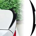 G20 Trunk Spoiler, Blade Peak Style, Suitable for BMW 3 Series 320i 325i (2019-2025) M4 G20, Gloss Black Rear Spoiler.