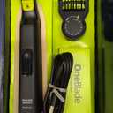 Philips Norelco OneBlade Pro 360 Face + Body, Electric Shaver, Beard Trimmer and Body Groomer, with 360 Blade Technology, 14-Length Precision Comb, Body Kit, Soft Pouch, Model QP6542/70 (Black/Lime Green)