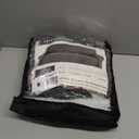 ZNSAYOTX Chair Slipcovers with Arms for Living Room High Stretchy Spandex Pet Friendly Armchair Furniture Protection Covers (Black and White, Chair) (Small)