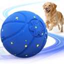 Invengo Interactive Dog Ball, Automatic Rolling Dog Toys with 3 Play Modes, E-TPU Material Dog Balls, IP65 Waterproof Interactive Dog Toys for Medium Dogs(Blue)