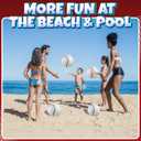 Bedwina Inflatable Baseball (Pack of 12) 16-inch, Baseball Beach Balls for Themed Party Decorations & Birthday Decor - Pool Ball Toys Party Favors & Goodie Bags Favors for Kids, Boys and Girls