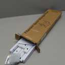 Wall Mount Filament Storage Rack- Wall Mount 3D Printer Filament Storage Rack 2 Tier Filament Spool Holders Racks, Heavy Duty Metal Shelf for PLA/ABS/TPU, Filaments Organized (White)