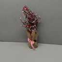 Valentine's Day Artificial Heart Berry Tree Decor - 1 Pack 16-Inch Red & Pink Valentine's Day Table Centerpieces for Valentines Day Indoor Decorations