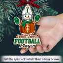 2 x 2026 Football Lovers Gifts for Men Teams - Sports Gifts for Boys Teens Athletes Sport Fan, Football Gift for Players Coach, Funny Sport Hanging Decor