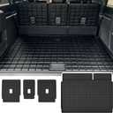 All-New 2025 Cargo Mat with Backrest Protection for Ford Expedition MAX(Only Fit MAX 7&8 Seats) TPE All Weather Car mat Cargo mat with Backrest