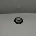 LEKEYE Shower Drain Hair Catcher/Bathtub Drain Cover/Drain Protector for Pop-Up & Regular Drains(Black)