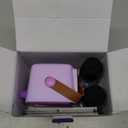 Mini Karaoke Machine Toys Gifts,Kids Portable MP3 Player with 2 Wireless Microphone and LED,Christmas Birthday Gifts for Girls Boys 3 4 5 6 7 8+ Year Old (Purple)