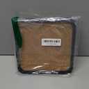 BENECREAT Pin Board Square Cork Board, 0.8inch Thick Bulletin Display Board Wall Mounted Cork Board for Brooch Pin Storage, Office Home Festival Wedding Decor, 7.8x7.8inch