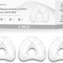 3 Pack Replacement Nasal Cushion for ResMed AirFit N20, Compatible with Original Frame, Reliable Seal and Durable Replacement Supplies, Large