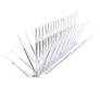 smnuxwm PreAssembled Bird Spikes, 24 Strips (Total Length: 19.69 Feet), Foldable Stainless Steel Spikes with Polycarbonate Base, Durable Bird Deterrent Kit – Effectively Keeps Birds Away
