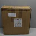 HealthSmart Enhanced Comfort 5" Raised (Round) Toilet Seat Risers for Seniors 5 Slip Resistant Pads FSA/HSA Eligible Padded Toilet Seat Elevation 15.7 x 15.2 x 6.1