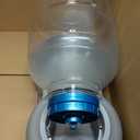 Petmate Replendish Gravity Waterer with Microban for Cats and Dogs, 4 Gallons,Silver, Made in USA