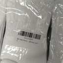 2 x Crew Socks for Women & Men, 6 Pair Cute Cotton Casual Calf Socks Breathable Soft Above Ankle Socks, Size 5-10 (White)