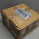 2-Light Industrial Square Flush Mount Ceiling Light, Farmhouse Ceiling Light Fixture for Kitchen, Modern Black Close to Ceiling Light for Hallway Bedroom Balcony Porch Stairway, E26, 2-Pack