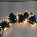 PREXTEX 300 Count Clear Christmas Tree Lights with Green Wire - 60 ft Warm White Christmas Lights for Indoor or Outdoor Use - Holiday Incandescent String Lights for Xmas Trees, Patios, and Fences