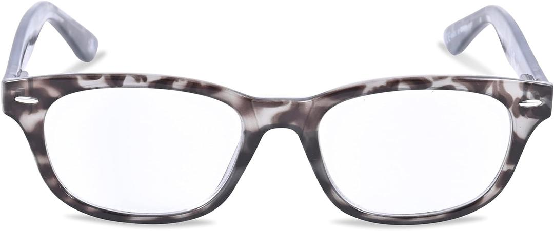 Reading Glasses for Women and Men | Stylish Durable and Comfortable Readers (Black Tortoise)