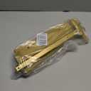 Gold Easel Stand for Sign, Heavy Duty Metal Display Easel with Adjustable Chain, Art Easel for Painting, Wedding Sign, Posters & Commercial Display