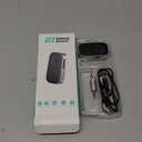 COMSOON Bluetooth Receiver for Car, Noise Cancelling 3.5mm AUX Bluetooth Car Adapter, Wireless Audio Receiver for Home Stereo/Wired Headphones, Hands-Free Call, 16H Battery Life - Black+Silver