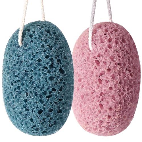 Shower Sponge for Body, 2Pcs Bath Sponges Body Wash, Soft Loofah Puff Foam Sponges Gentle Cleansing & Exfoliating for Women Men All Skin Types