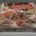 P&P CHEF Beer Can Chicken Holder with Roasting Pan Set, 9-inch Stainless Steel Square Baking Pan and Chicken Rack For Grilling, Heavy Duty & Dishwasher Safe, 2Pcs