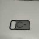 SUPFINE Magnetic for iPhone 17 Pro Max Case (Compatible with MagSafe)(Military Grade Drop Protection) Translucent Matte Shockproof with Anti-Fingerprint Phone Cover, Black