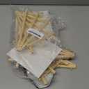 3 Inch Mini Canvas 5 Inch Mini Easel, 6 Pcs Small Painting Canvas with 6 Pcs Mini Easel, for Painting, Crafts, Photos etc