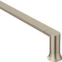 Moen Genta LX Modern Single Kitchen or Bathroom Towel Bar, 24-Inch, Brushed Nickel, BH3824BN